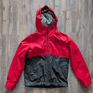 The North Face Men's M Dryvent Waterproof Jacket, Red/Charcoal